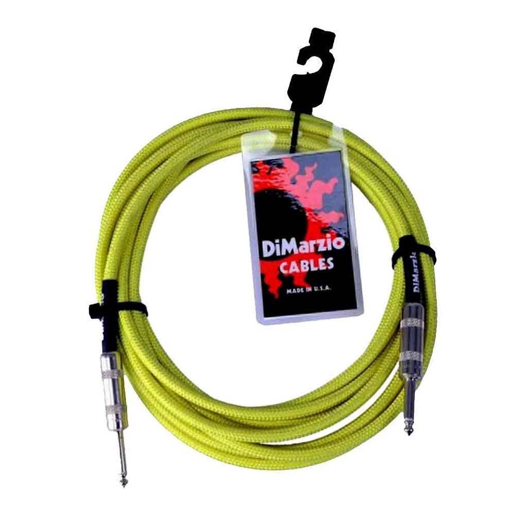 Dimarzio EP1718NG 18 Foot Pro Guitar Cable - Neon Green