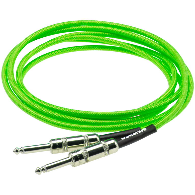 Dimarzio EP1718NG 18 Foot Pro Guitar Cable - Neon Green