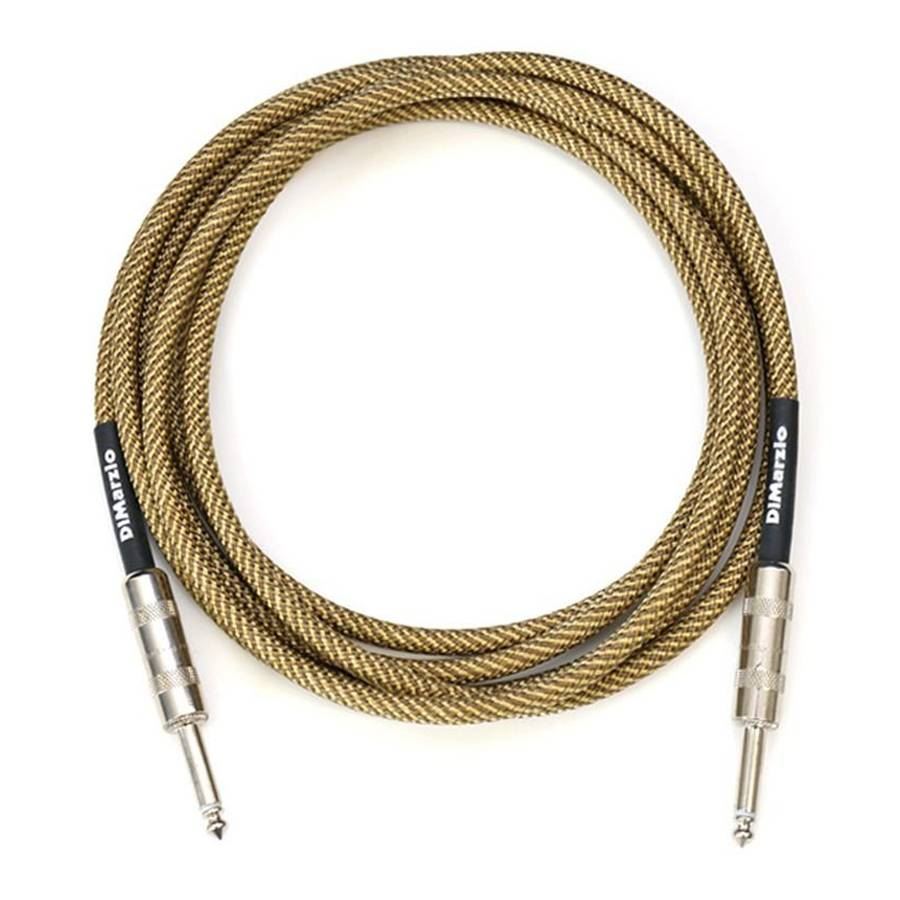 Dimarzio EP1718VT 18 Foot Pro Guitar Cable - Vintage Tweed