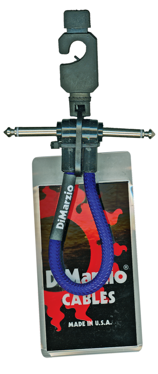 Dimarzio EP706EB 6 Inch Patch Cable - Electric Blue