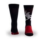 Perris Licensed Elvis 68 Comeback Large Crew Socks in Black-1 Pair