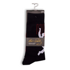 Perris Licensed Elvis 68 Comeback Large Crew Socks in Black-1 Pair