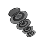 Evans dB One ONE ROCK PACK with 14 inch Snare and 22 inch Bass