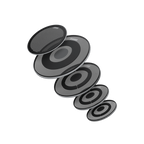 Evans dB One ONE ROCK PACK with 14 inch Snare and 22 inch Bass