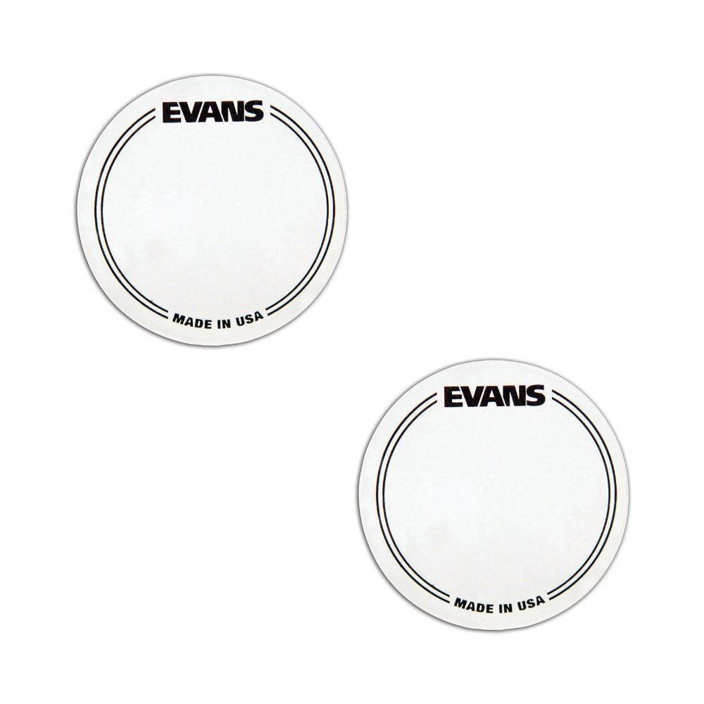 Evans EQPC1 Clear Plastic Single Patch - 2 Pieces