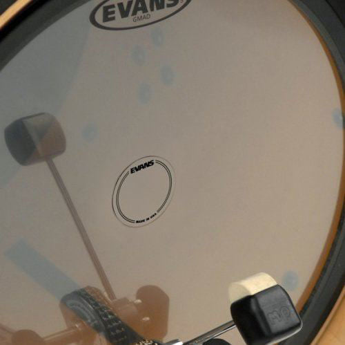 Evans EQPC1 Clear Plastic Single Patch - 2 Pieces