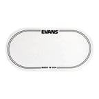 Evans EQPC2 Clear Plastic Double Patch - 2 Pieces