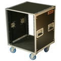 12RU Basic 19 Rack Mount Case with Castors 495mmD (No Covers)