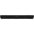 Kawai ES60 black portable digital piano with sleek design and full-sized keyboard, ideal for home or on-the-go music practice.
