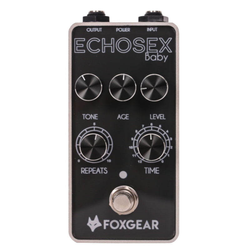 Foxgear Echosex Baby Vintage Italian Echo Guitar Effects Pedal