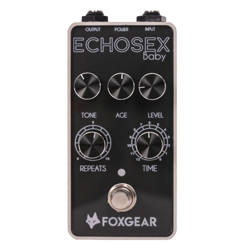Foxgear Echosex Baby Vintage Italian Echo Guitar Effects Pedal