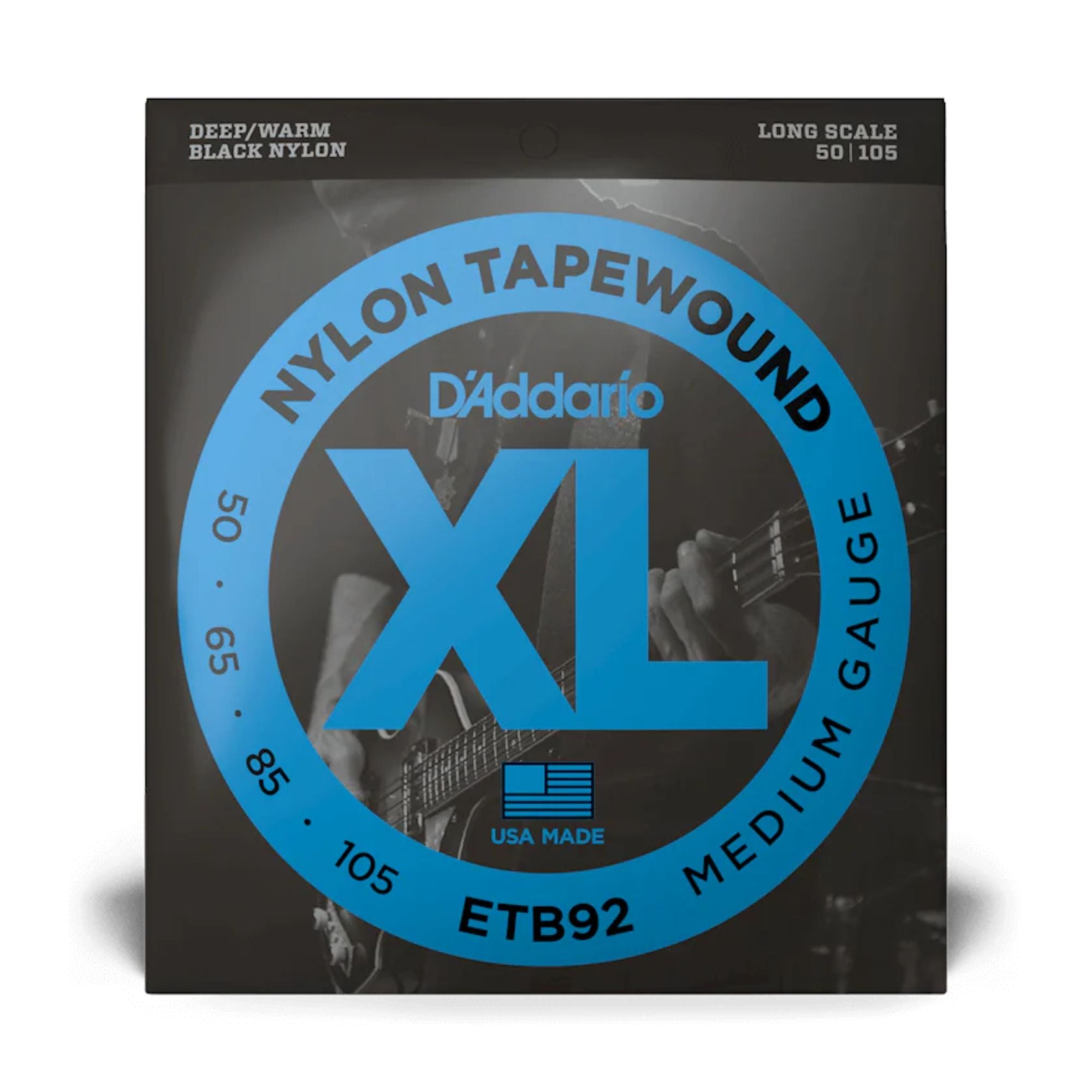 DAddario XL TAPE WOUND 50-105 MED SCALE