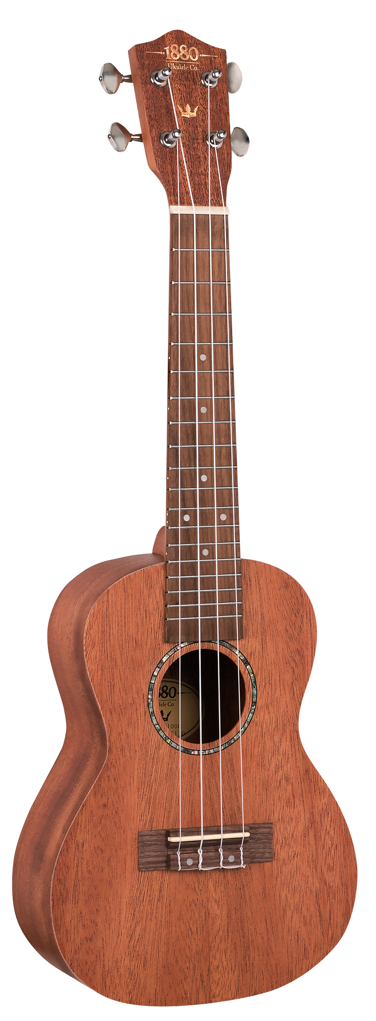 1880 EU100C Solid Mahogany Top Concert Ukulele