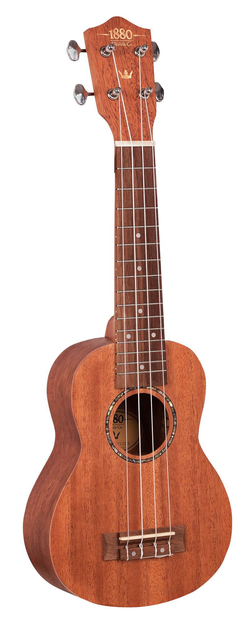 1880 EU100S Solid Mahogany Top Soprano Ukulele