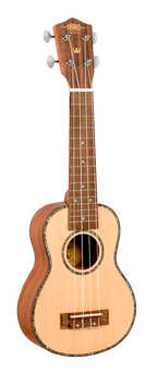 1880 EU200S Solid Spruce Top Soprano Ukulele