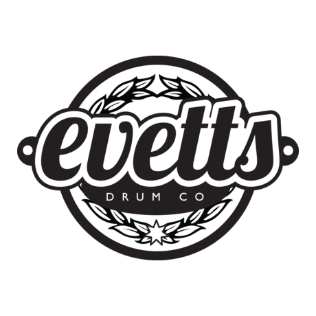 Evetts 18 x 14 Jarrah Bass Drum Smooth Satin BT Lug with Folding Spur