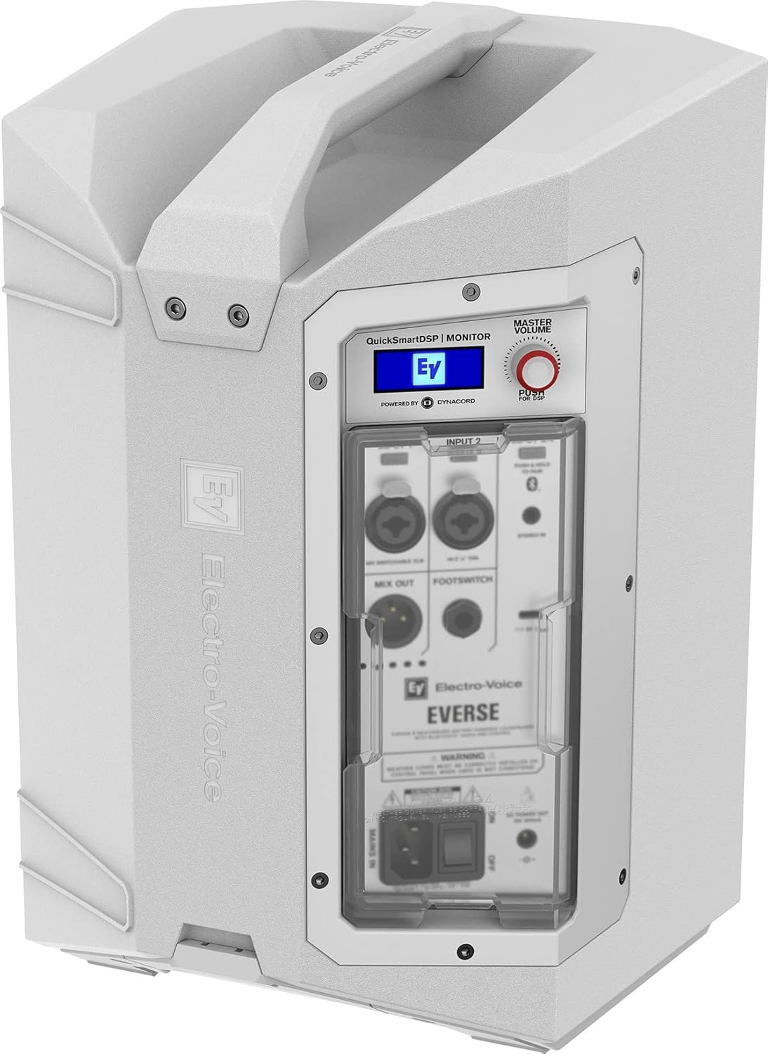 Electro-Voice EVERSE8 Portable 2-Way 8 Loudspeaker with Bluetooth - White