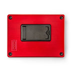MXR EVH Modern High Gain Effects Pedal with black metal enclosure and control knobs, designed for electric guitar tone shaping.