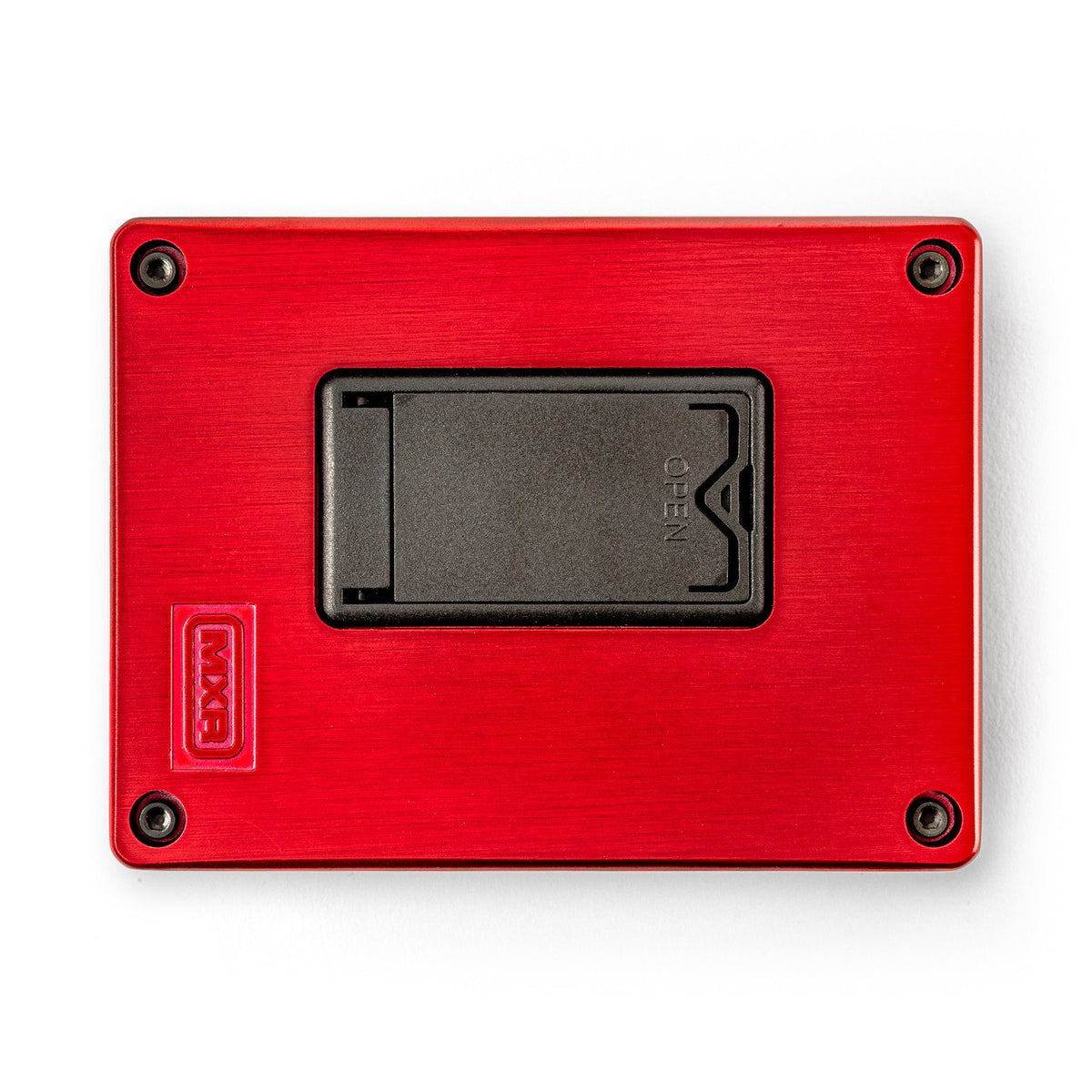 MXR EVH Modern High Gain Effects Pedal with black metal enclosure and control knobs, designed for electric guitar tone shaping.