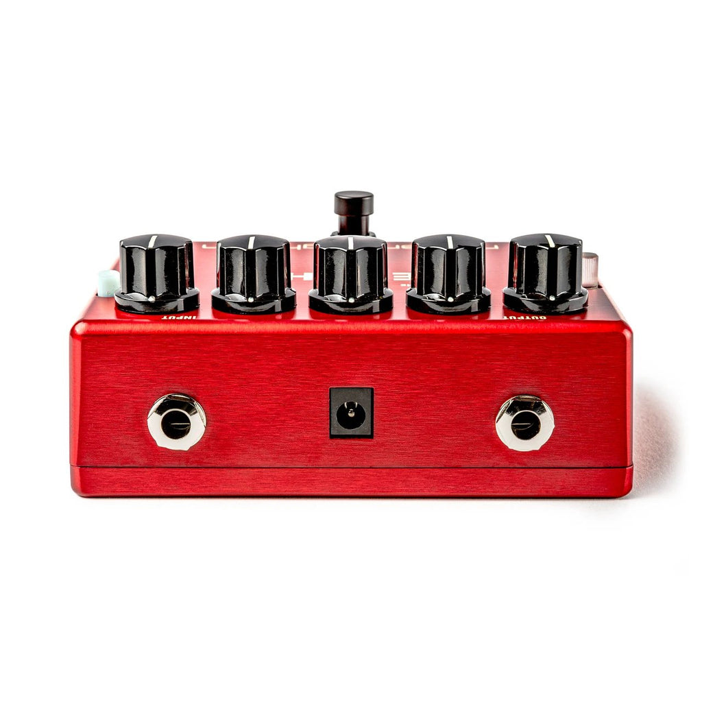 MXR EVH Modern High Gain effects pedal with black finish and control knobs for electric guitar sound shaping.