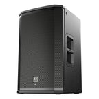 Electro-Voice ETX12P 12-inch powered PA speaker with control panel and speaker grille, designed for professional sound reinforcement.
