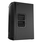 Electro-Voice ETX12P 12-inch powered PA speaker with control panel and handle, designed for professional sound reinforcement.