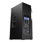 Electro-Voice ETX12P 12-inch powered PA speaker with control panel and handle for portable sound reinforcement.