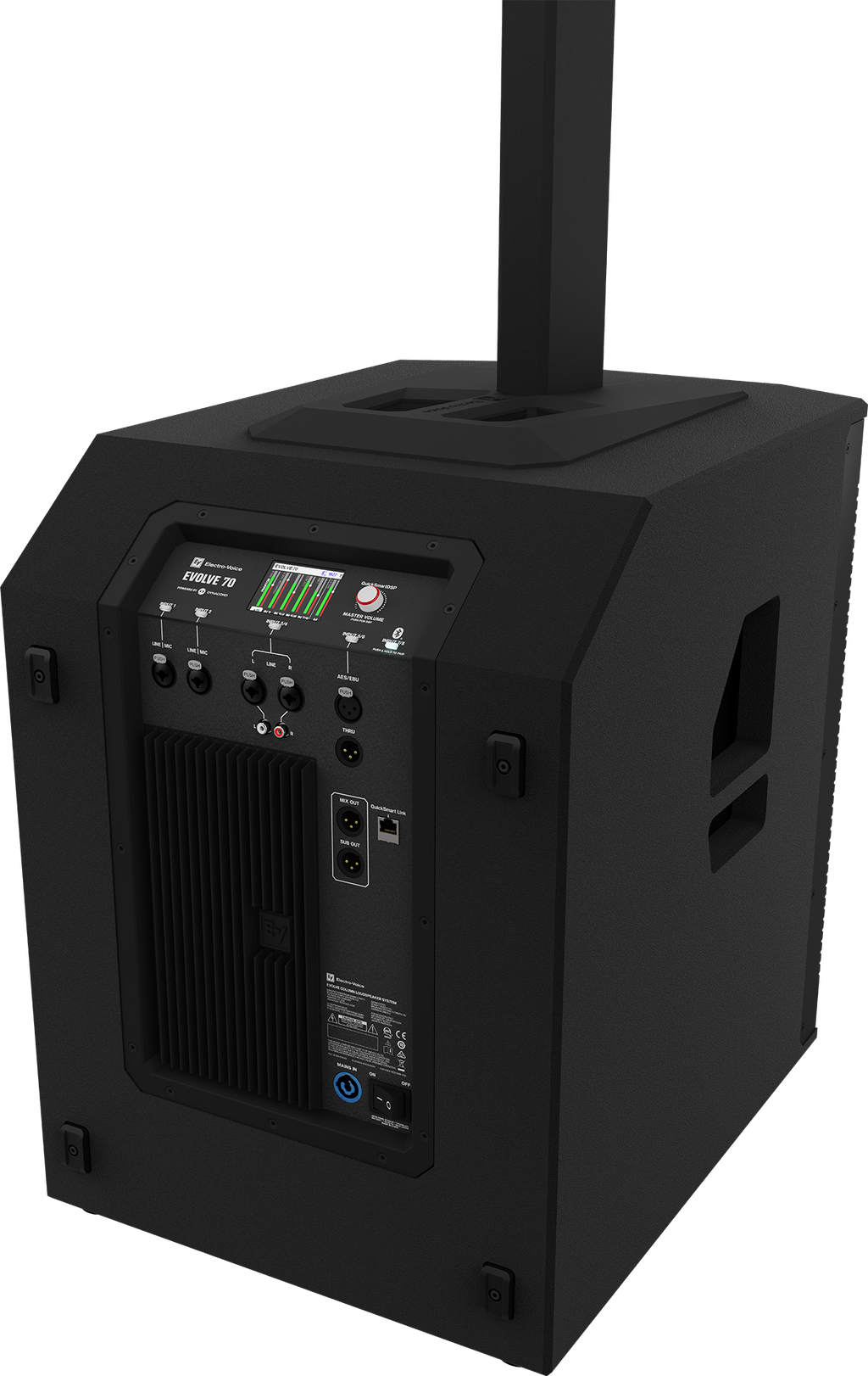 Electro-Voice Evolve 70 Portable Column PA System - Black