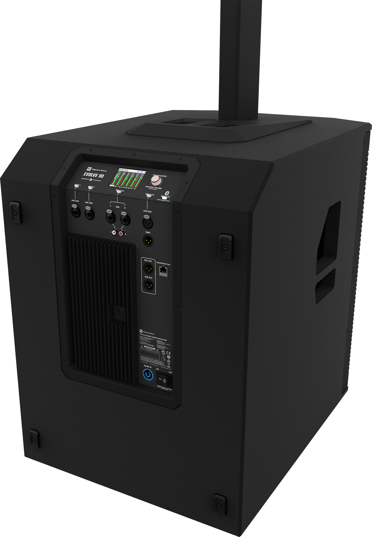 Electro-Voice Evolve 90 Portable Column PA System - Black