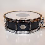 Evetts 14x4.5 inch Jarrah Snare Drum in Smooth Satin Blue Birdseye Veneer