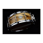 Evetts 14 x 5.5 inch Jarrah Ply Snare Drum in Smooth Satin- Blackheart Sassafras
