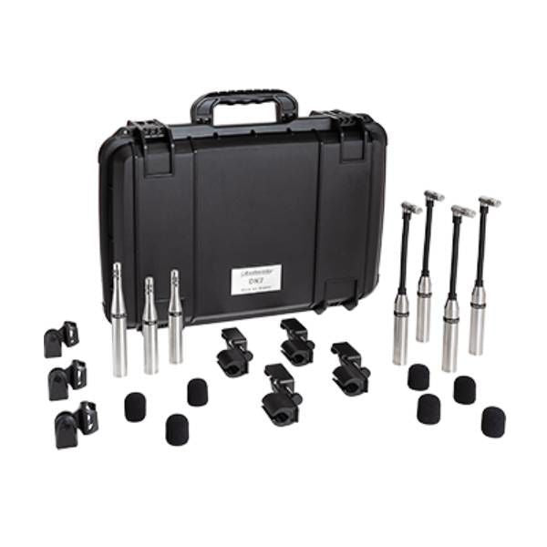 Earthworks Drum FullKit (inc. 3-SR25, 3-MC1, 4-DM20, 2-RM1, 1-KP1 & windscreens in Case)