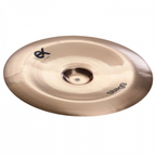 Stagg 16-inch EX Brilliant Medium China Cymbal showing its shiny, reflective surface and detailed craftsmanship.