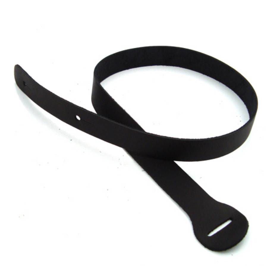 DSL Straps Extra Length Tail Piece Guitar Strap - Black
