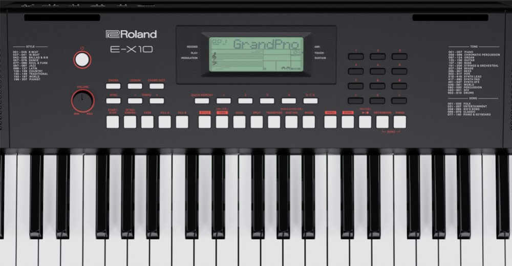 Roland E-X10 Portable Arranger Keyboard