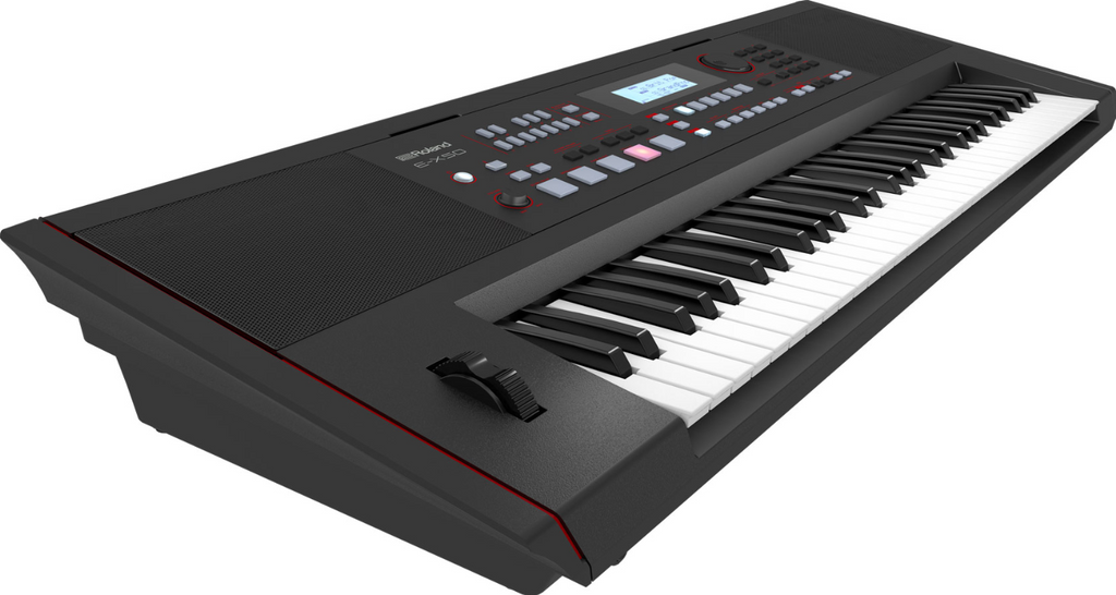 Roland E-X50 Arranger Keyboard with Bluetooth and Speaker System (Black)