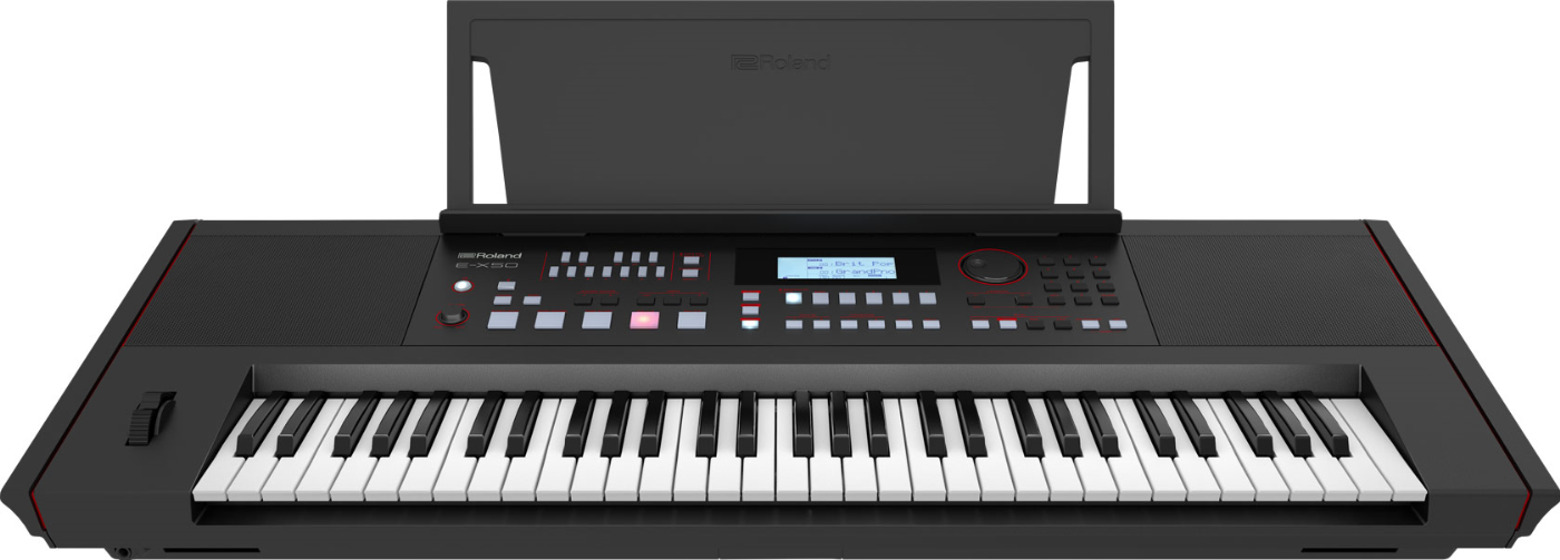 Roland E-X50 Arranger Keyboard with Bluetooth and Speaker System (Black)