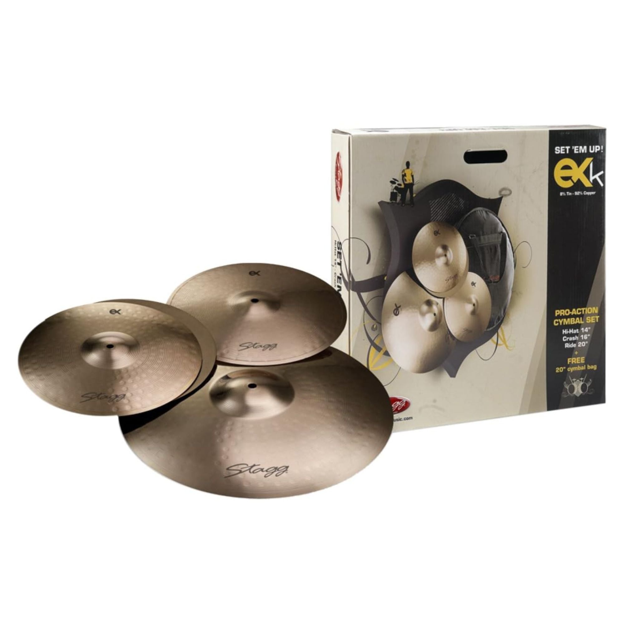 Stagg B8 Cymbal Set