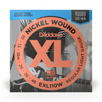 DAddario EXL110W Wound Thirds Electric Guitar Strings 10-46 Regular Light