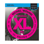 D'Addario EXL170-5 5-string bass guitar strings set with light gauge 45-130, long scale, shown on the packaging.