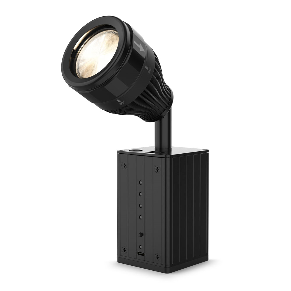 Chauvet DJ EzPin Zoom Wireless Pinspot Pack