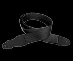 Franklin 2 Inch Black Polyweb Guitar Strap