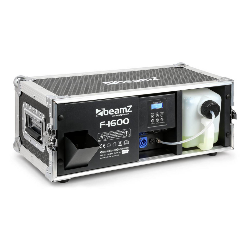 Beamz F1600 Pro Faze Machine with Flightcase