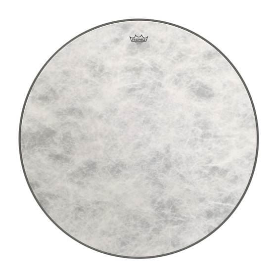 Remo FA-1540-00 Ambassador Fiberskyn 40 Inch Bass Drumhead