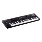 Roland FANTOM-06 workstation synthesizer with keyboard and control panel, versatile music production instrument.