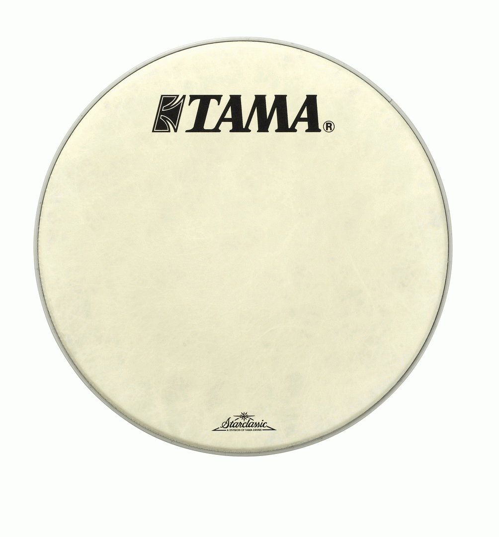 TAMA FB22BMFS WHITE FIBER S/C LOGO HEAD