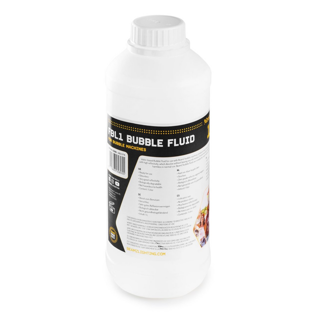 Beamz FBL1 Bubble Fluid - 1 Litre
