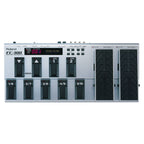 Roland FC-300 MIDI foot controller for effects pedals, featuring multiple switches and expression pedal for guitar or bass.
