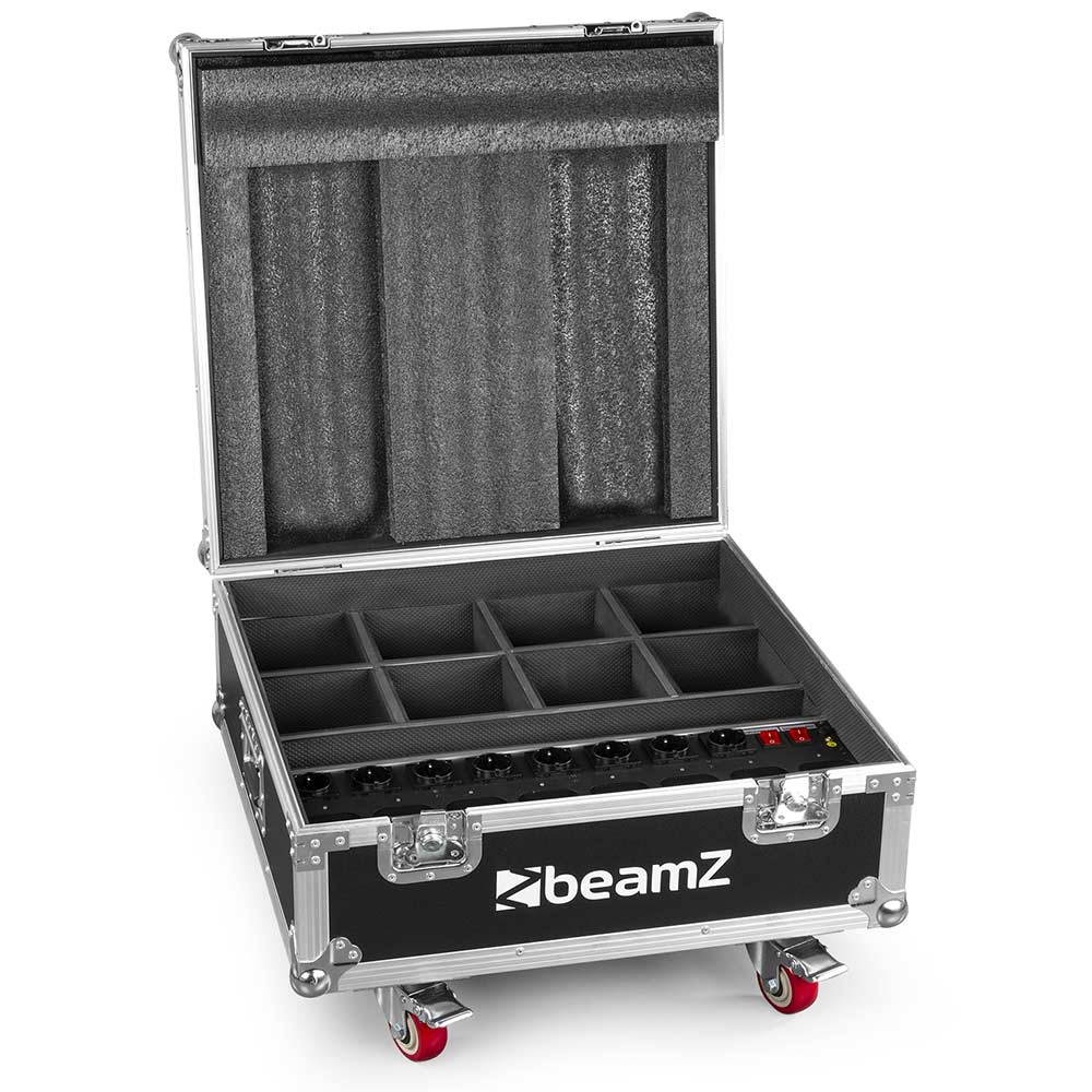 Beamz PRO FCC10 Flightcase for 8Pcs BBP54