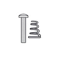DIMARZIO SINGLE COIL MOUNTING KIT